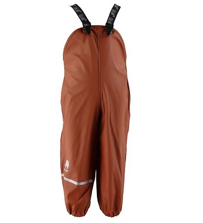 CeLaVi Rainwear w. Suspenders - PU - Tortoise Shell