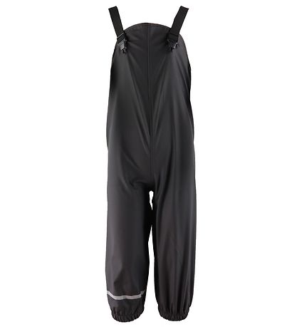 Name It Rainwear w. Suspenders - Noos - PU - Black