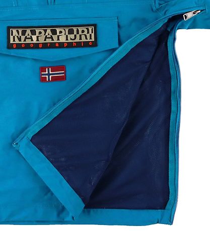 Napapijri Sumarjakki - Rainforest Anorak - Mykonos Blue