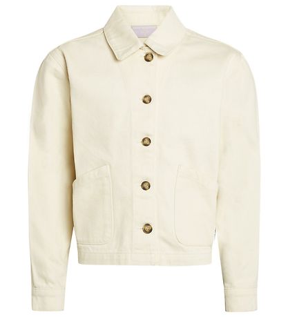 Grunt x Naja Münster Denim Jacket - Musse - Offwhite