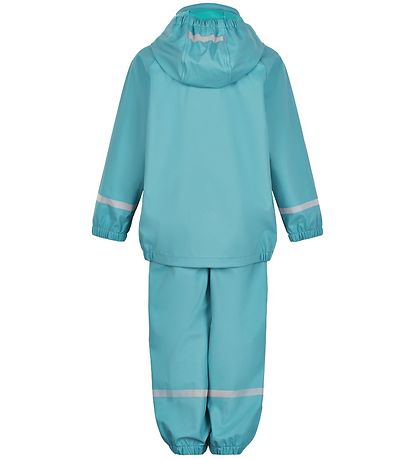 Color Kids Regnföt M. axlaböndum - PU - Delphinium Blue