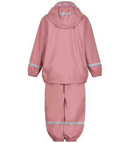 Color Kids Regnföt M. axlaböndum - PU - Ash Rose