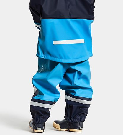 Didriksons Regnföt M. axlaböndum - Waterman - Skarpt Blue/Dökkbl