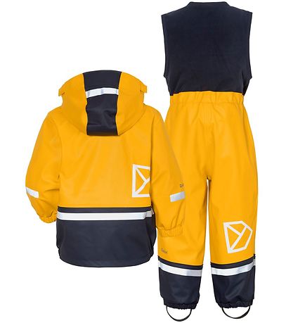 Didriksons Regnkläder m. Foder - PU - Boardman - Havre Yellow