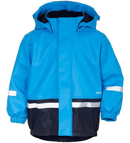 Didriksons Regnkläder m. Foder - PU - Boardman - Skarp Blue
