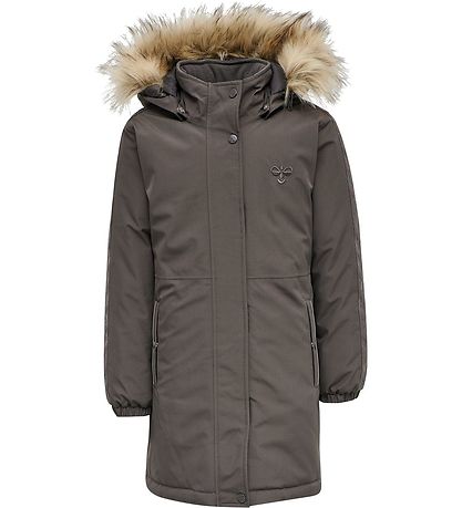 Hummel Winter Coat Jacket - hmlLeaf - Dark Grey