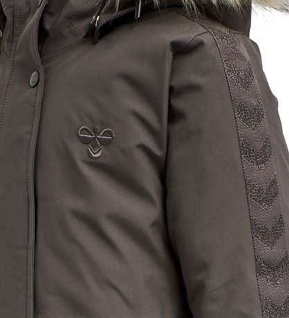 Hummel Winter Coat Jacket - hmlLeaf - Dark Grey