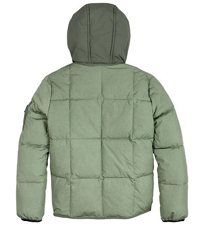 Tommy Hilfiger Vadderad jacka - Avtagbar luva - Spring Olive