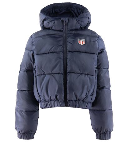 GANT Puffer Jacket - Retro Shield - Evening Blue