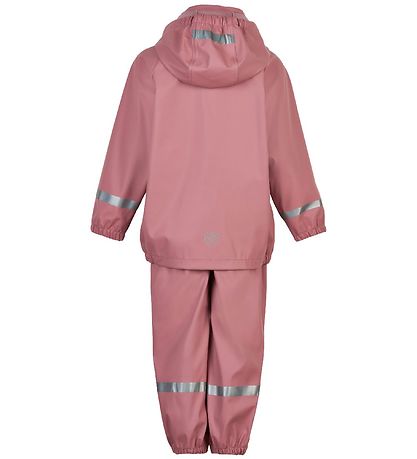 Color Kids Regnföt M. axlaböndum - PU - Gamalt Rose