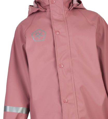 Color Kids Regnföt M. axlaböndum - PU - Gamalt Rose