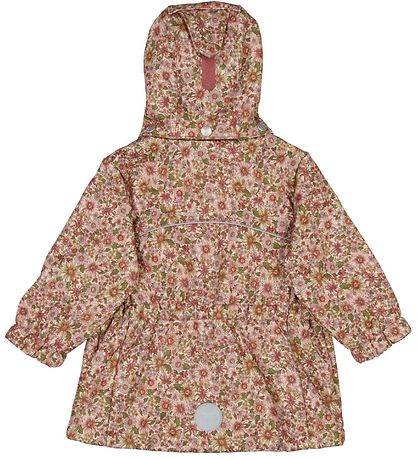 Wheat Softshell Jacket w. Fleece - Elois - Multi Flowers