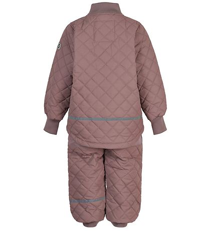 Mikk-Line Thermo Set with Fleece - Duvet - Coated - Twilight Mau