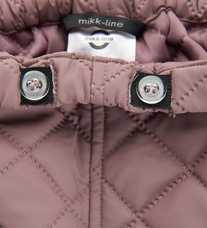 Mikk-Line Thermo Set with Fleece - Duvet - Coated - Twilight Mau