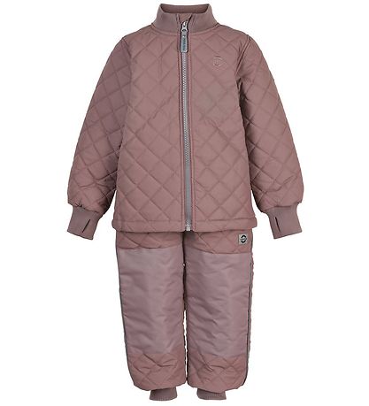 Mikk-Line Thermo Set with Fleece - Duvet - Coated - Twilight Mau
