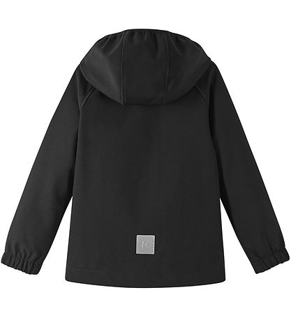 Reima Softshell Jacket w. Fleece Lining - Vantti - Black