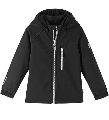 Reima Softshell Jacket w. Fleece Lining - Vantti - Black