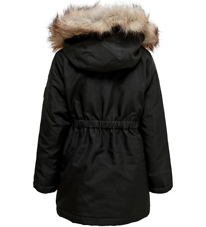 Kids Only Jacket - Noos - KogIris - Black/Fur Light Grey