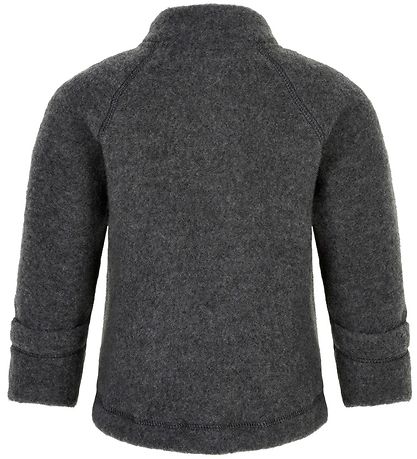 Mikk-Line Cardigan - Wool - Anthracite Melange