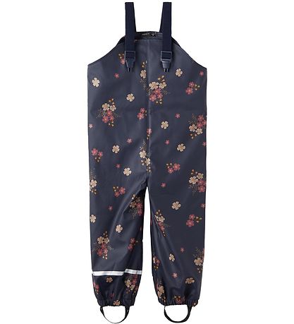 Name It Rainwear w. Suspenders - Noos - NmfDry - Dark Sapphire