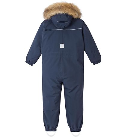 Reima Snowsuit - Stavanger - Navy w. Faux Fur