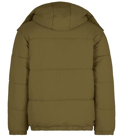 Fila Quilted Jacket - Padded Jacket - Oversize - Burnt Olive