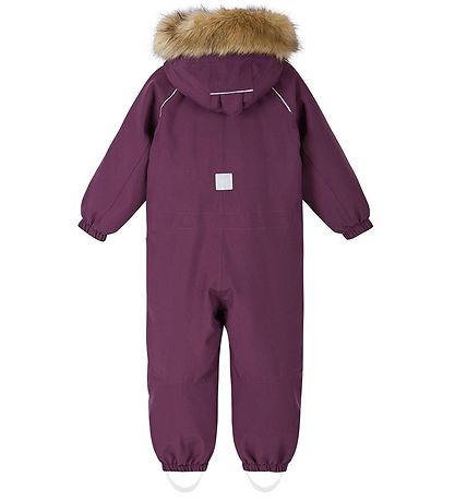 Reima Snowsuit - Trondheim - Deep Purple w. Faux Fur