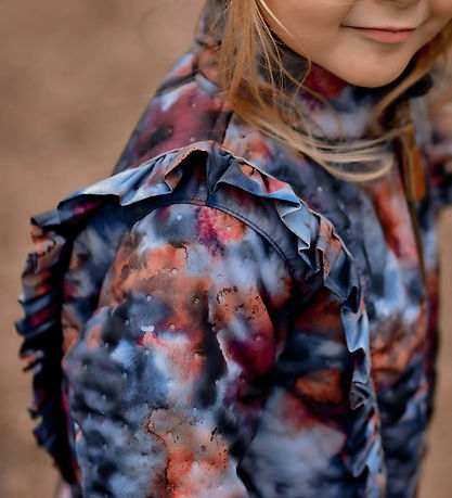 Mikk-Line Thermosuit - Coated - Decadent Chocolate w. Ruffles