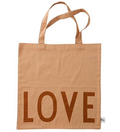 Design Letters Shopper - Love - Beige