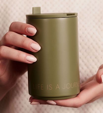 Design Letters Thermobecher - To Go - 3350 ml - Grün