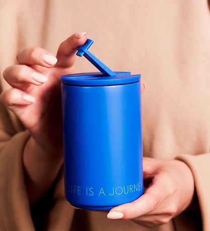 Design Letters Thermobecher - To Go - 3350 ml - Blau