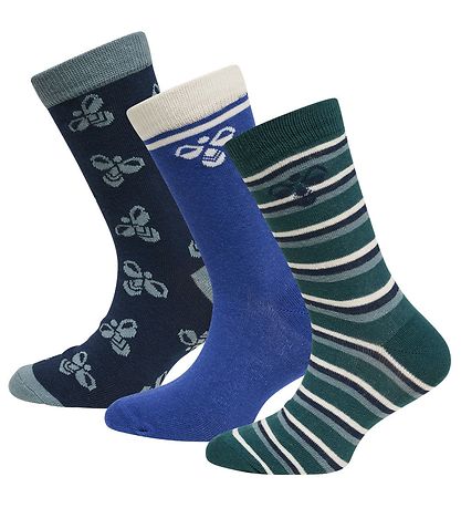 Hummel Socks - 3-Pack - hmlAlfie - Deep Teal