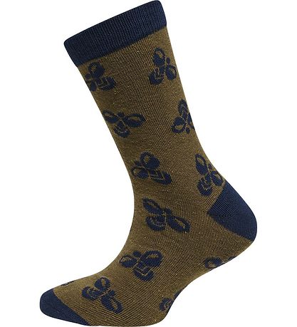 Hummel Socks - 3-Pack - hmlAlfie - Dark Olive