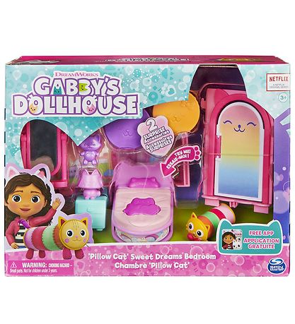 Gabbys dockhus Set - 8 Delar - CATs sovrum