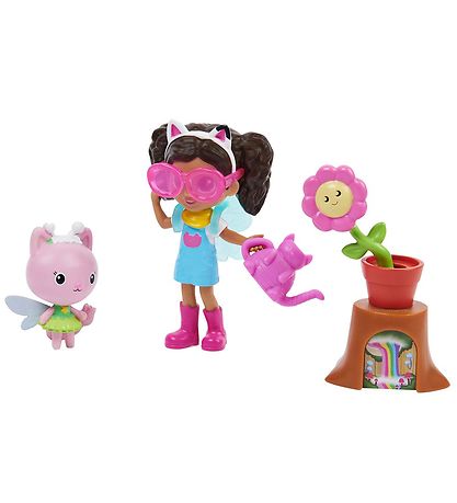 Gabbys dockskåp Set - 6 Delar - Pack-Flower Garden