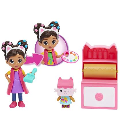 Gabby's Dollhouse Set - 6 Parts - Art Studio
