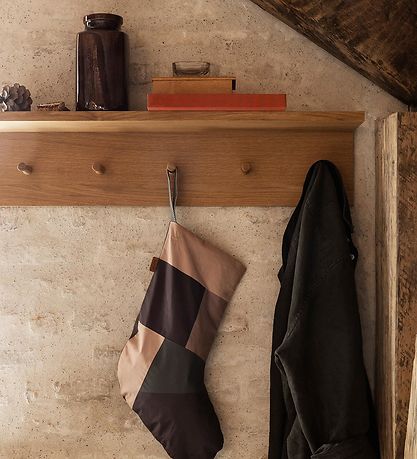 ferm Living Christmas Stocking - Patchwork - Multi