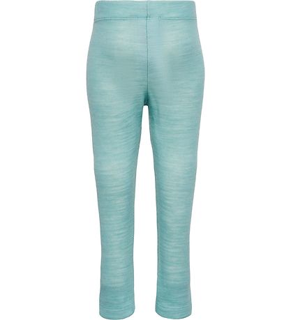 Hummel Leggings - Wool - hmlWolly - Mineral Blue