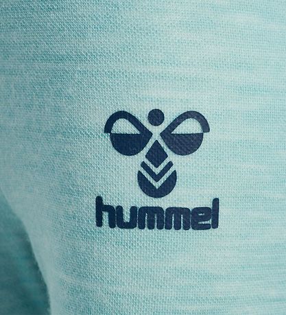 Hummel Leggings - Wool - hmlWolly - Mineral Blue
