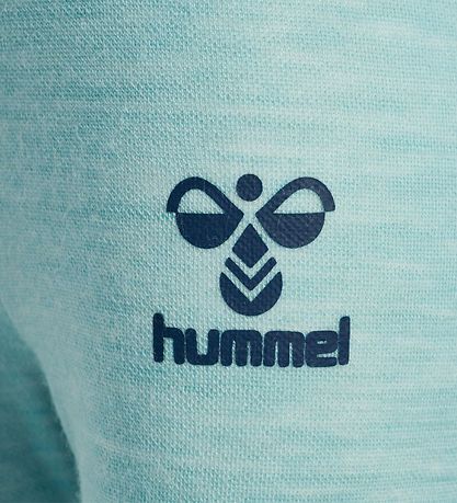 Hummel Leggings - Wool - hmlWolly - Mineral Blue