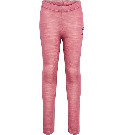 Hummel Leggings - Wool - hmlWingo - Deco Rose