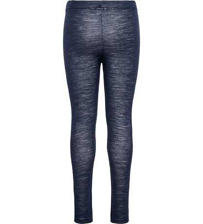 Hummel Leggings - Wool - hmlWingo - Black Iris