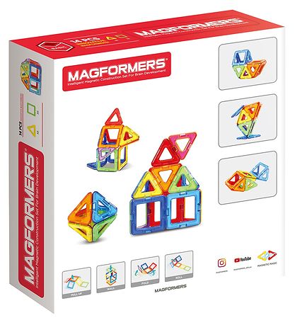 Magformers Segulsett - 14 Partar