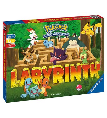Ravensburger Game - Labyrinth - Pokémon