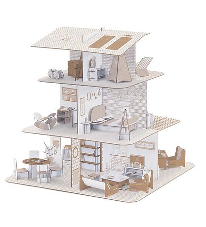 Djeco Creation Set - 36 cm - 225 Parts - Dollhouse