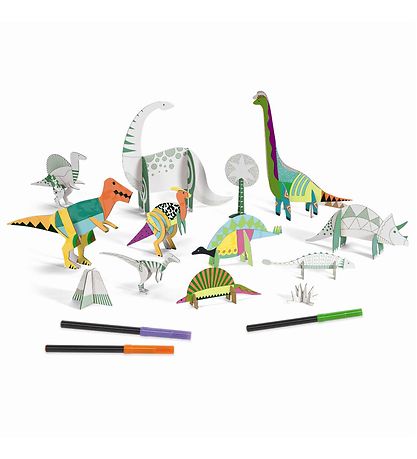 Djeco Creation Set - 13 Parts - Dinosaurs