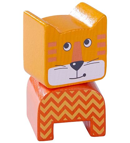 HABA Building Blocks - Wood - 25 Parts - Animal parade
