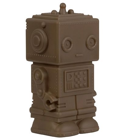 A Little Lovely Company Brown - Ash cm - Robot - Spardose
