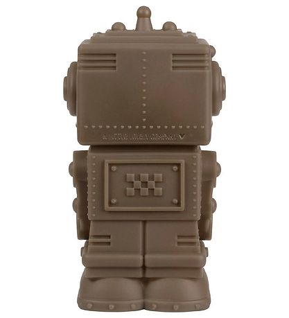 A Little Lovely Company Brown - Ash cm - Robot - Spardose