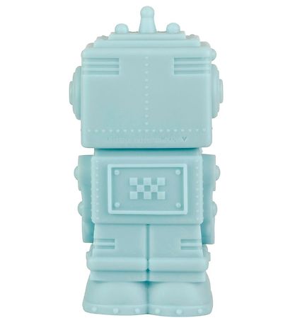 A Little Lovely Company Lampi - 14 cm - Robot - Smoky Blue